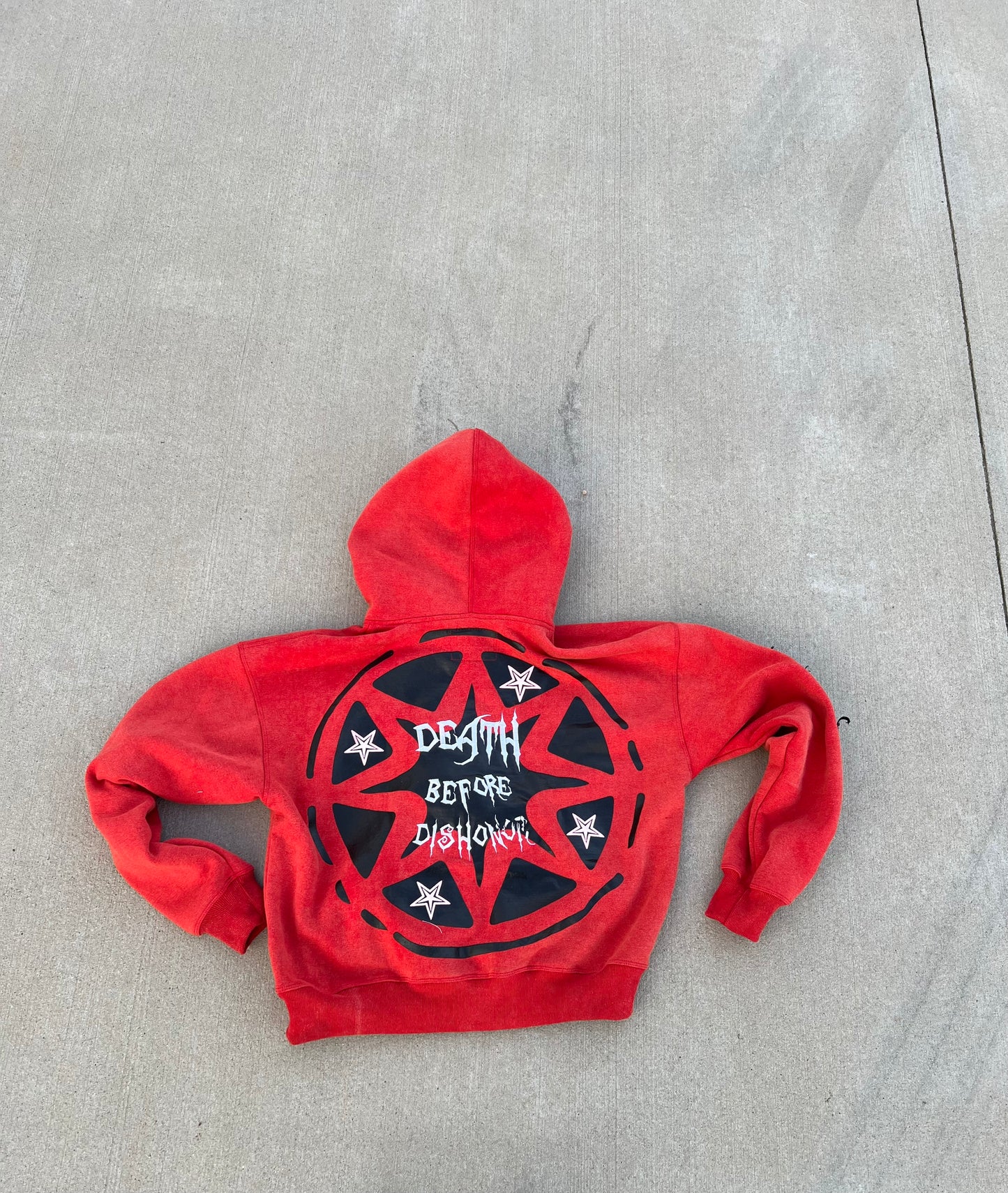 “LARD Red” Zipup Hoodie